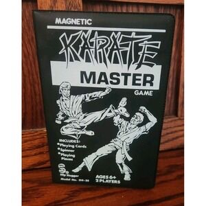 Vintage Smethport Hip Huggers Magnetic Travel Game Karate Master Complete‎ RARE